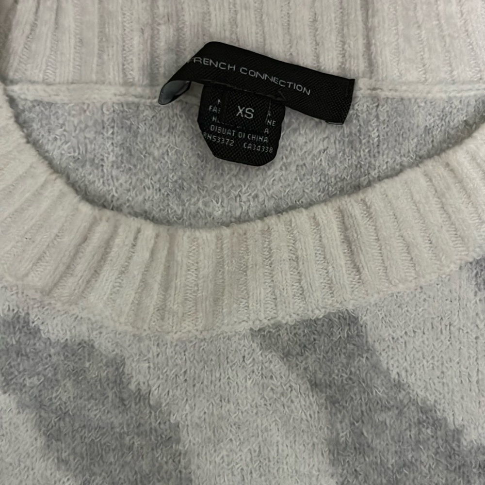 French Connection Zebra Sweater - XS